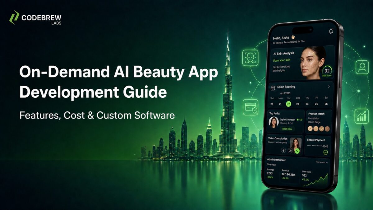 On-Demand AI Beauty App Development Guide: Features, Cost & Custom Software