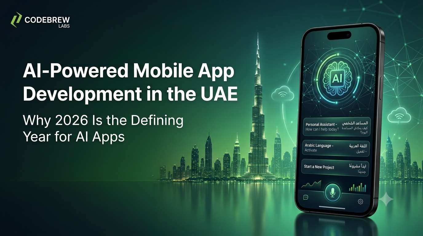 AI-Powered Mobile App Development in the UAE: Why 2026 Is the Defining Year for AI Apps