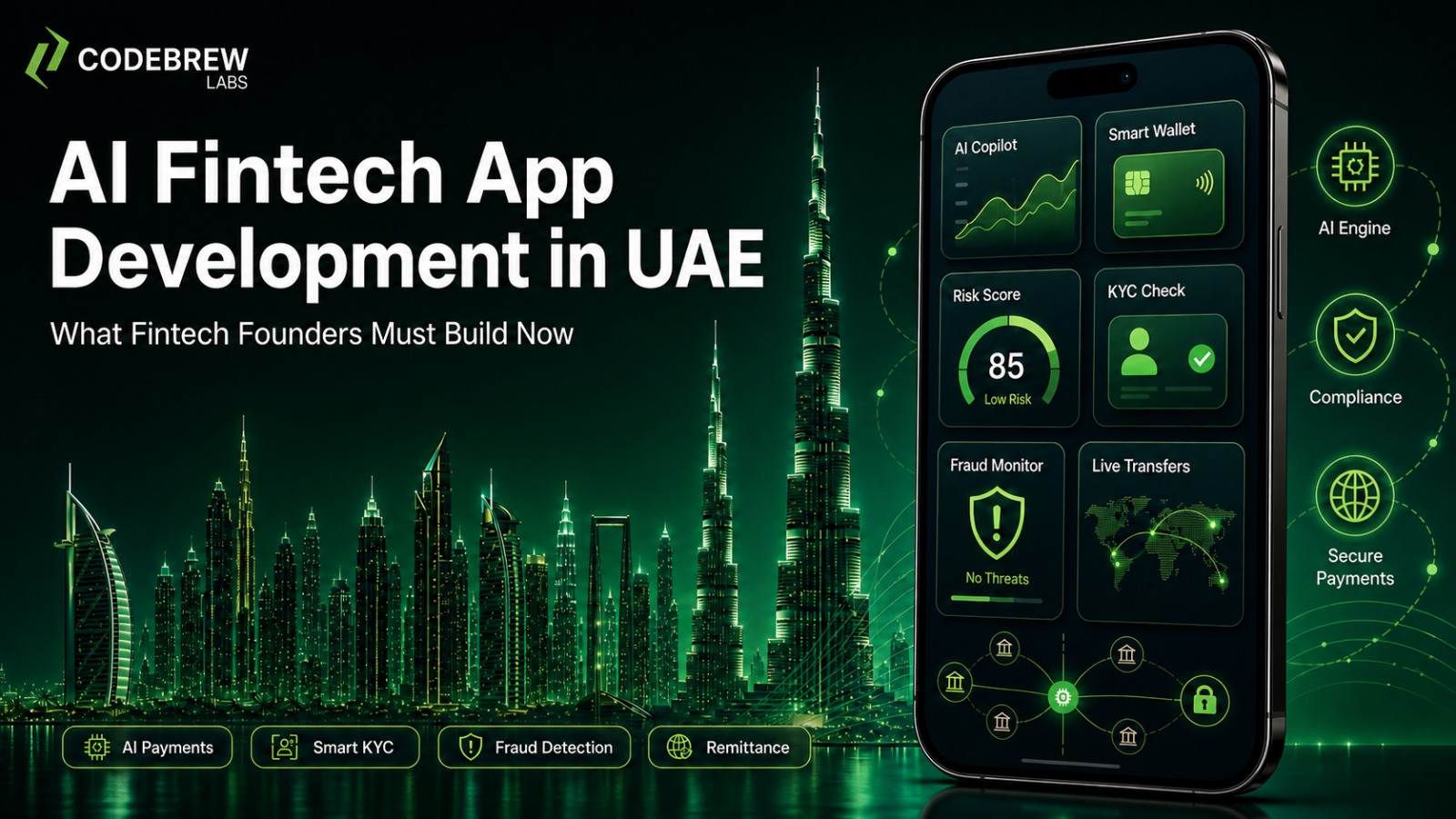 AI Fintech App Development in UAE: What Fintech Founders Must Build Now