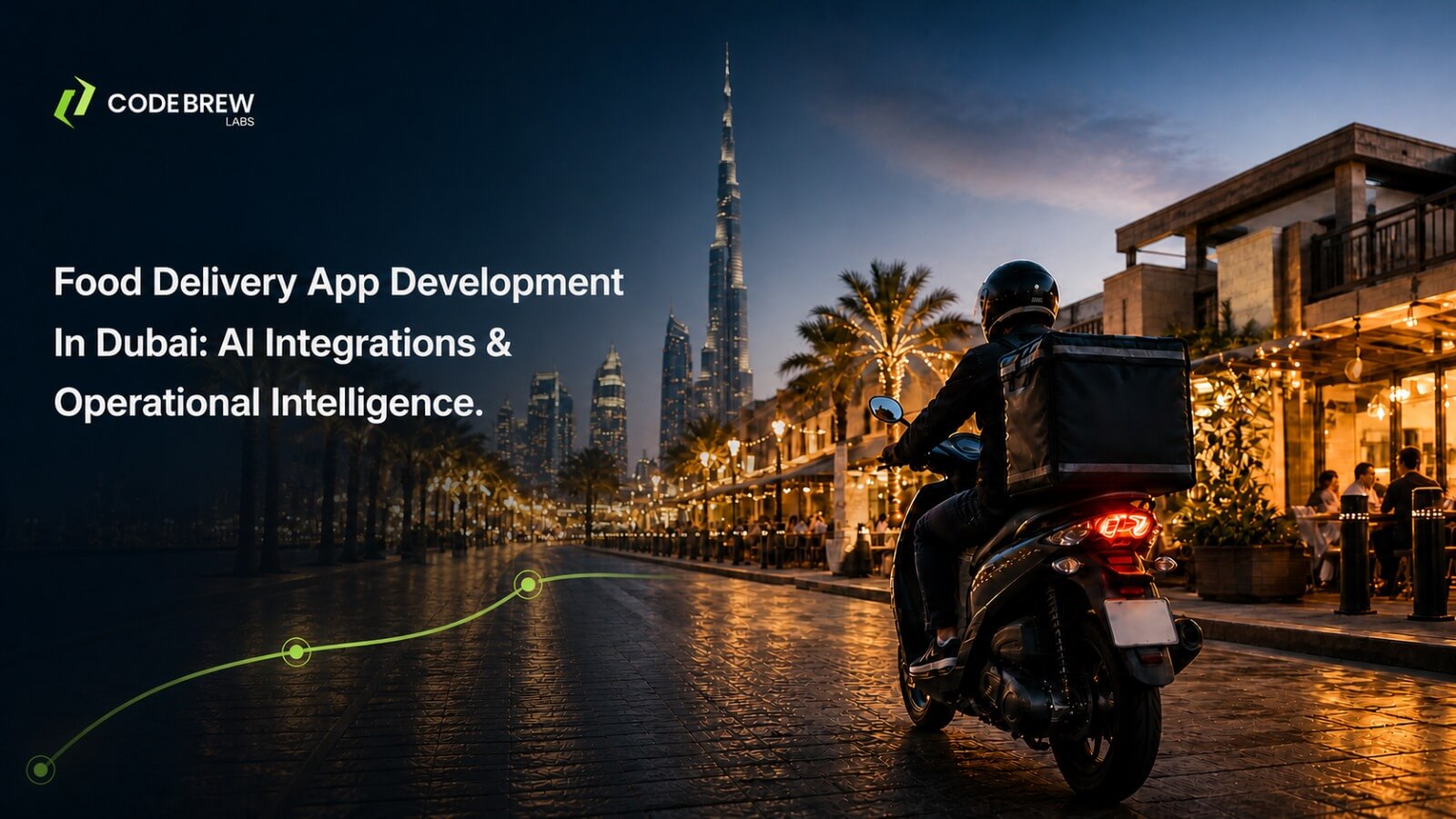 Food Delivery App Development In Dubai: AI Dispatch, Integrations and Operational Intelligence