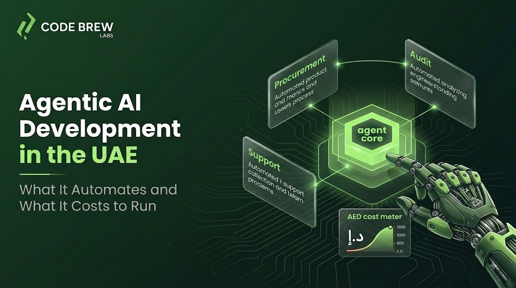 Agentic AI Development in the UAE: What It Automates and What It Costs to Run