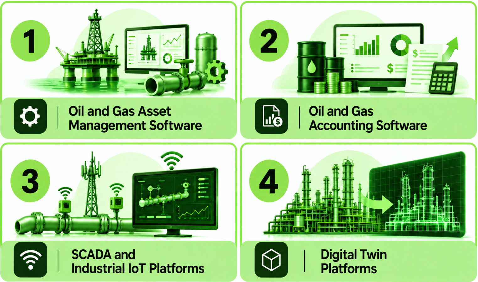 Oil and Gas Asset Management Software and Digital Tools